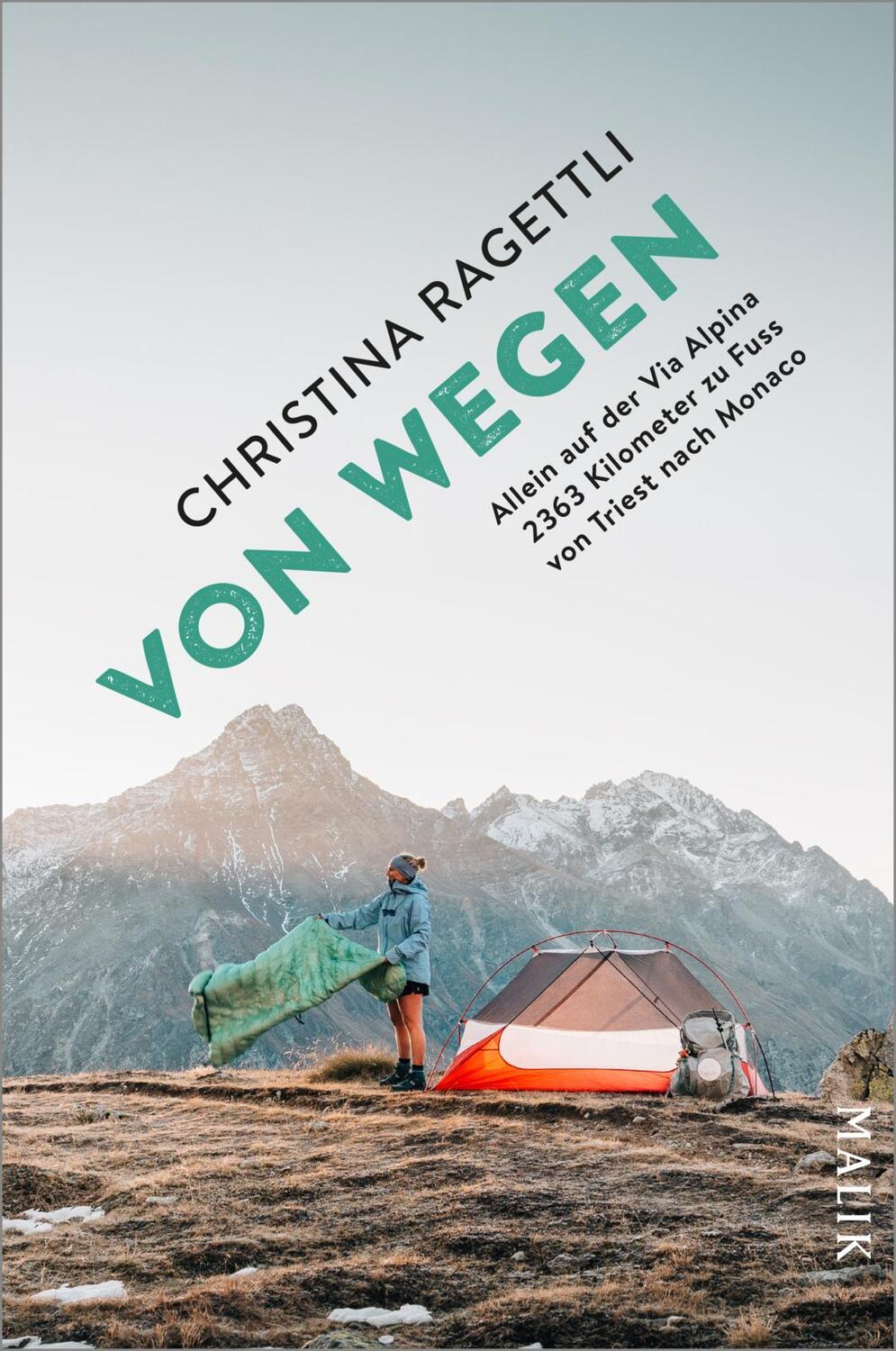 Cover: 9783890295862 | VON WEGEN. Allein auf der Via Alpina - 2363 Kilometer zu Fuss von...