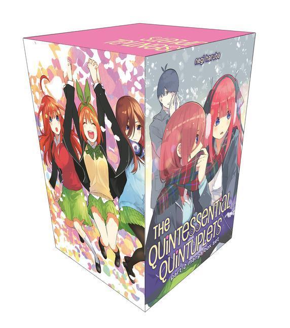 Cover: 9781646515462 | The Quintessential Quintuplets Part 2 Manga Box Set | Negi Haruba