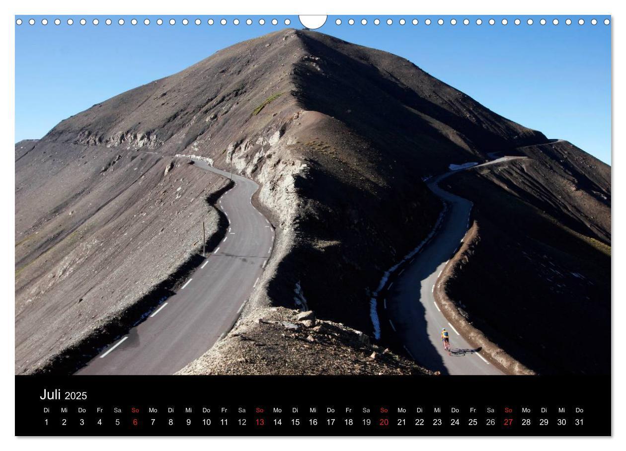 Bild: 9783435833917 | Alpenpässe auf dem Rennrad Vol. 1 (Wandkalender 2025 DIN A3 quer),...