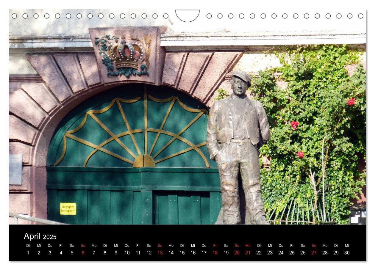 Bild: 9783435779826 | Darmstadt (Wandkalender 2025 DIN A4 quer), CALVENDO Monatskalender