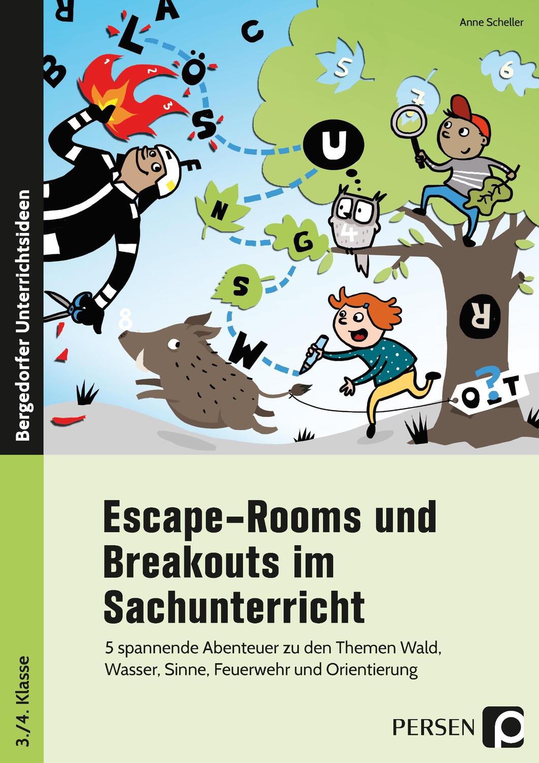 Cover: 9783403207450 | Escape-Rooms und Breakouts im Sachunterricht | Anne Scheller | Deutsch