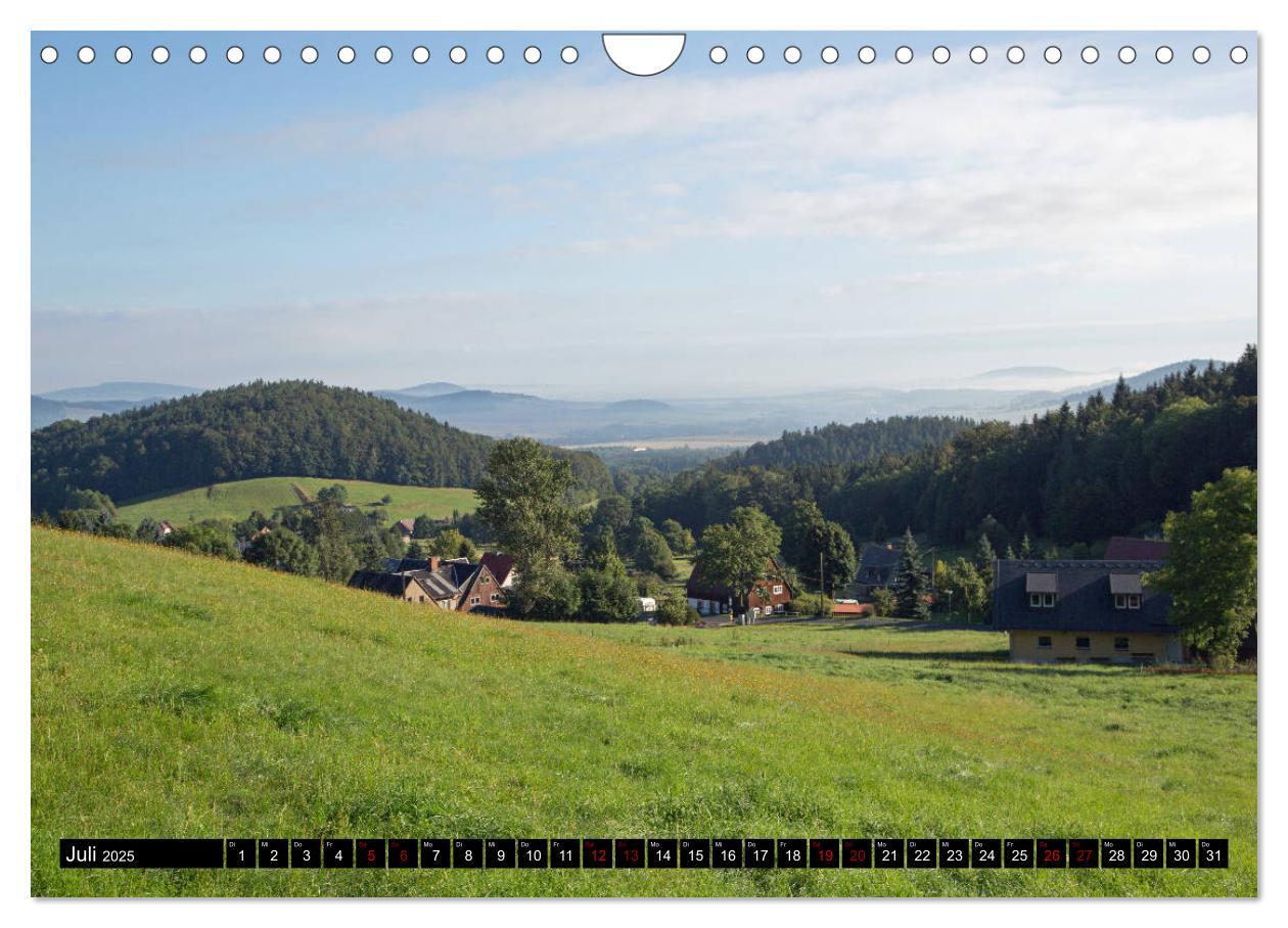 Bild: 9783435431700 | Das Zittauer Gebirge - (Wandkalender 2025 DIN A4 quer), CALVENDO...