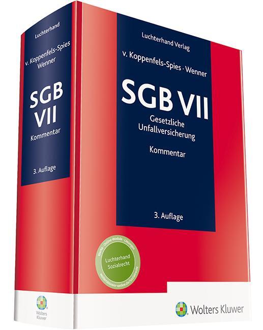 Cover: 9783472097228 | SGB VII - Kommentar | Gesetzliche Unfallversicherung | Buch | 1112 S.
