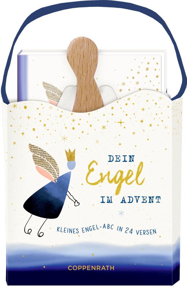 Cover: 4050003725932 | Geschenkset Dein Engel im Advent - Kleines Engel-ABC in 24 Versen