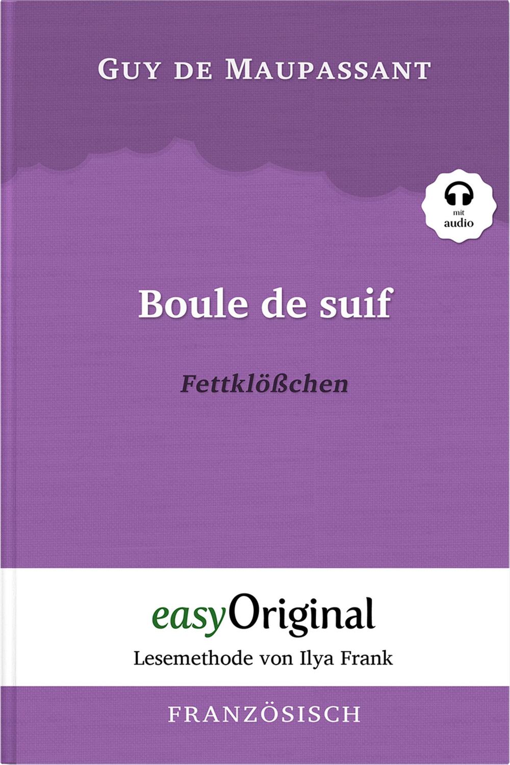 Cover: 9783991123897 | Boule de suif / Fettklößchen (Buch + MP3 Audio-CD) - Lesemethode...