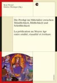 Cover: 9783034010139 | Die Predigt im Mittelalter zwischen Mündlichkeit, Bildlichkeit und...