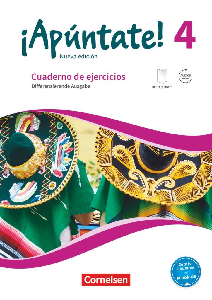 Cover: 9783061213909 | ¡Apúntate! Band 4 - Differenzierende Ausgabe - Cuaderno de...