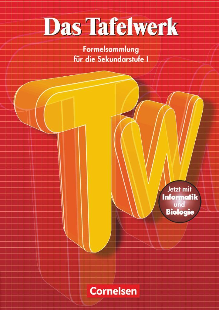Cover: 9783060207800 | Das Tafelwerk | Willi Wörstenfeld | Buch | Lesebändchen | Deutsch