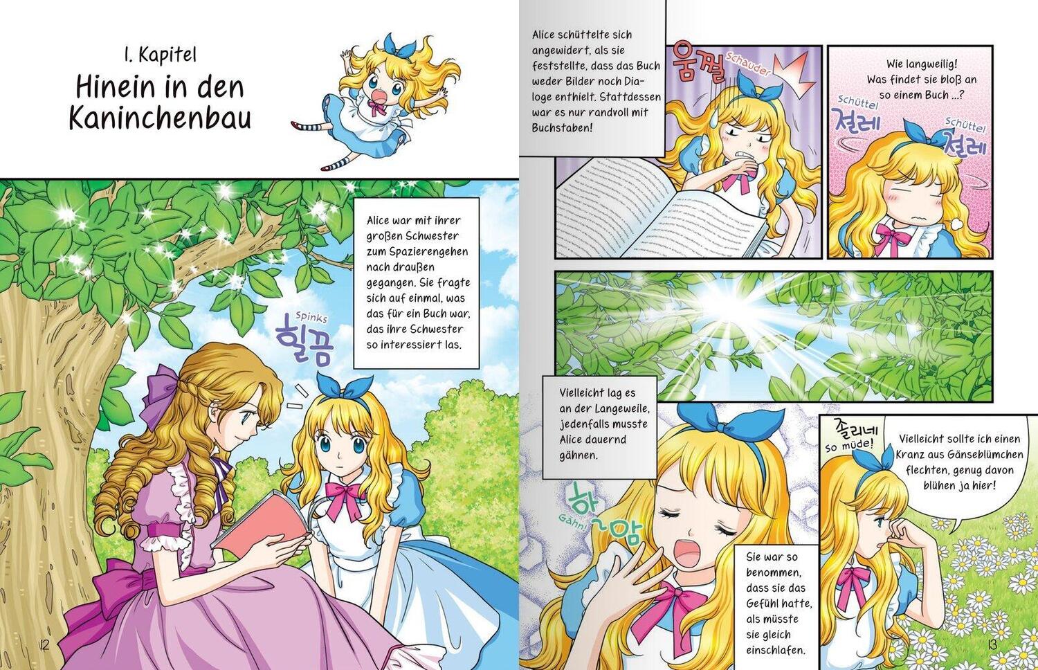 Bild: 9783741527944 | MANHWA - Klassiker für Kids - Alice im Wunderland (komplett in Farbe)