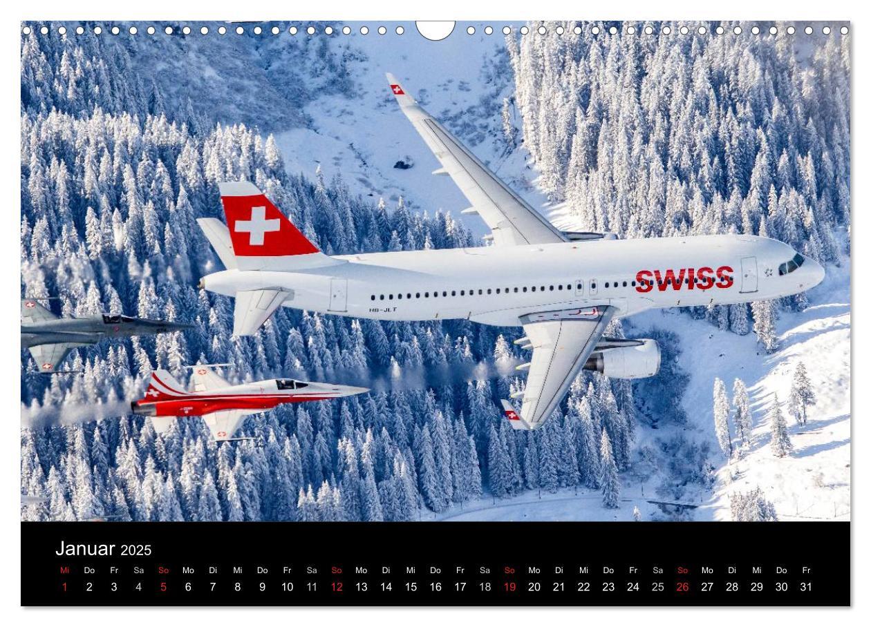 Bild: 9783435507221 | Faszination Fliegerei (Wandkalender 2025 DIN A3 quer), CALVENDO...