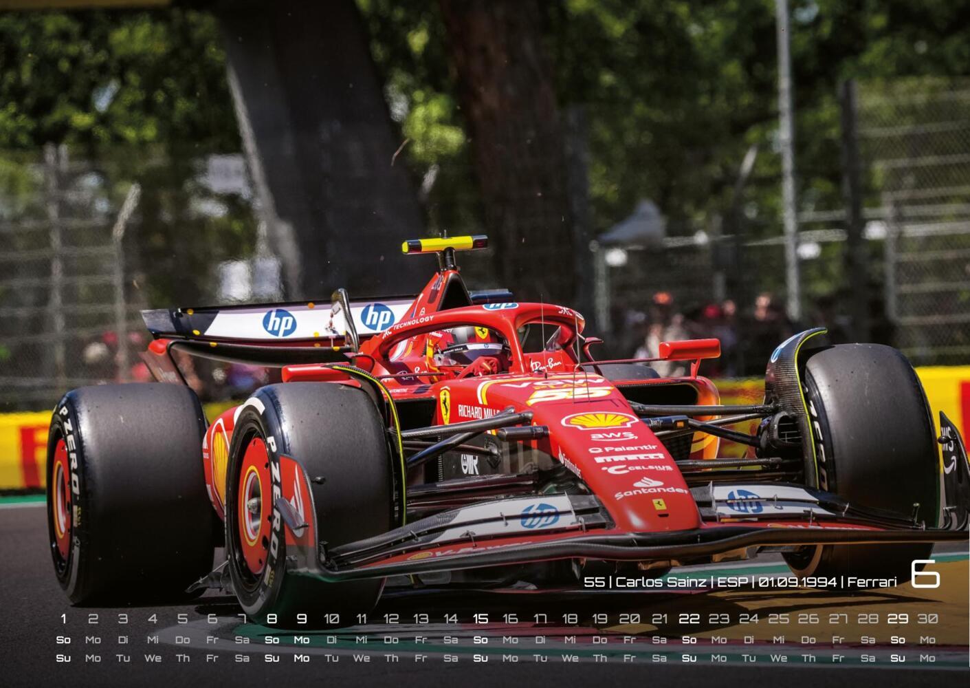 Bild: 9783986733964 | Formel 1 - Grand Prix - 2025 - F1 Kalender DIN A2 | GP-Fever.de | 2025