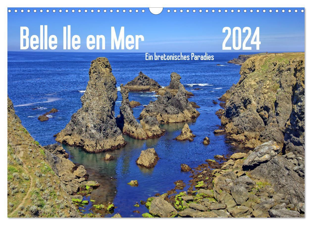 Cover: 9783675713260 | Belle Ile en Mer - Ein bretonisches Paradies (Wandkalender 2024 DIN...