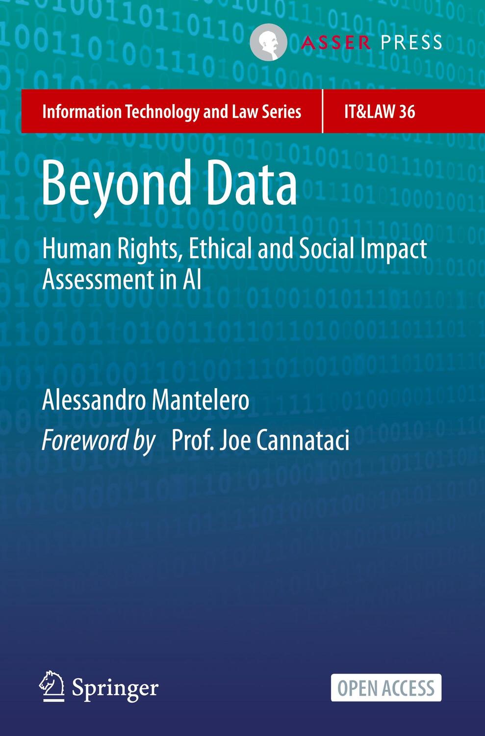 Cover: 9789462655300 | Beyond Data | Human Rights, Ethical and Social Impact Assessment in AI