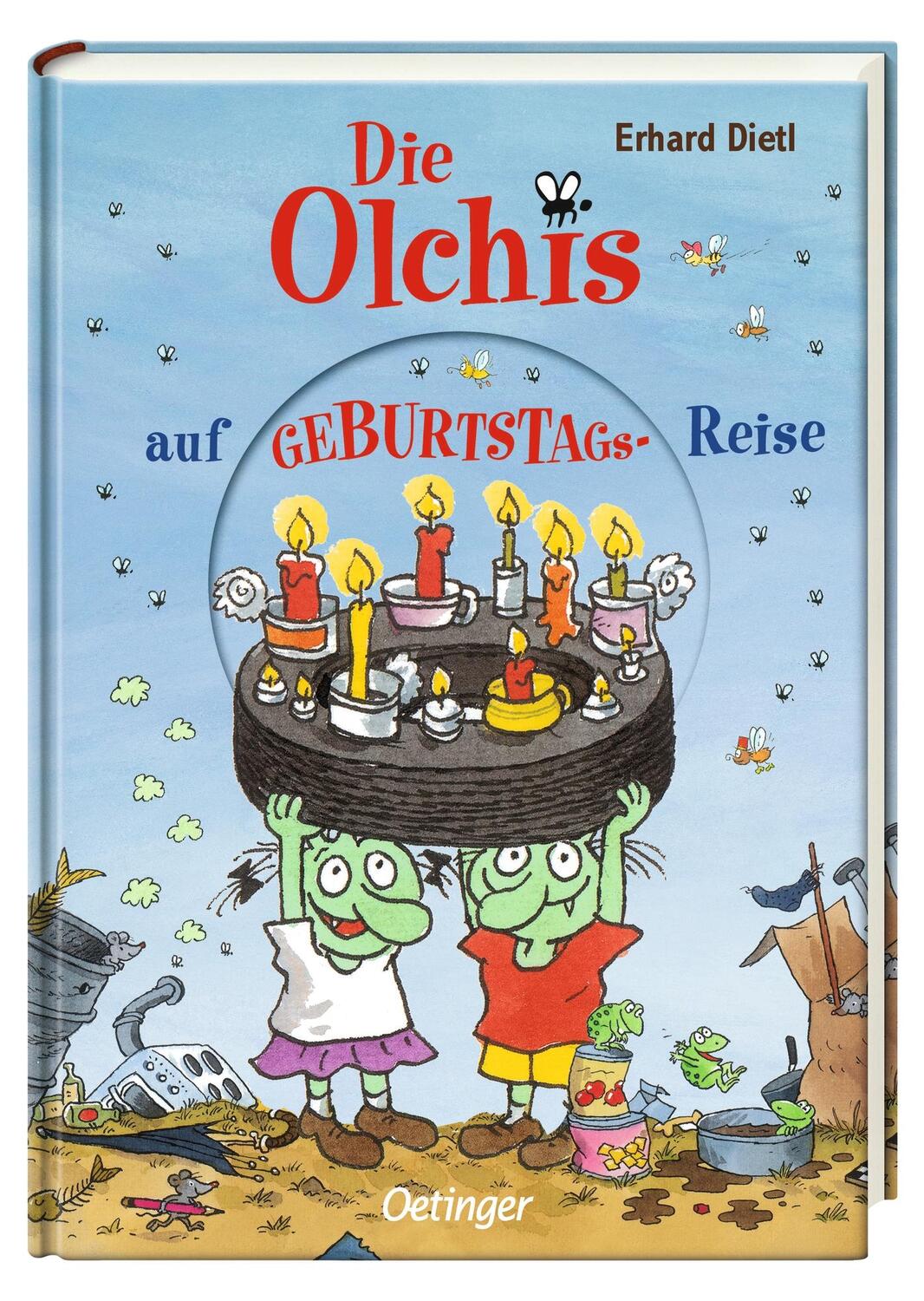 Bild: 9783789121203 | Die Olchis auf Geburtstagsreise | Erhard Dietl | Buch | Olchis | 96 S.