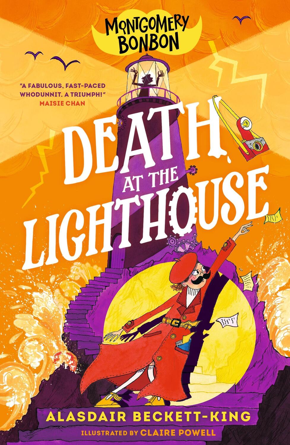 Cover: 9781529505818 | Montgomery Bonbon: Death at the Lighthouse | Alasdair Beckett-King