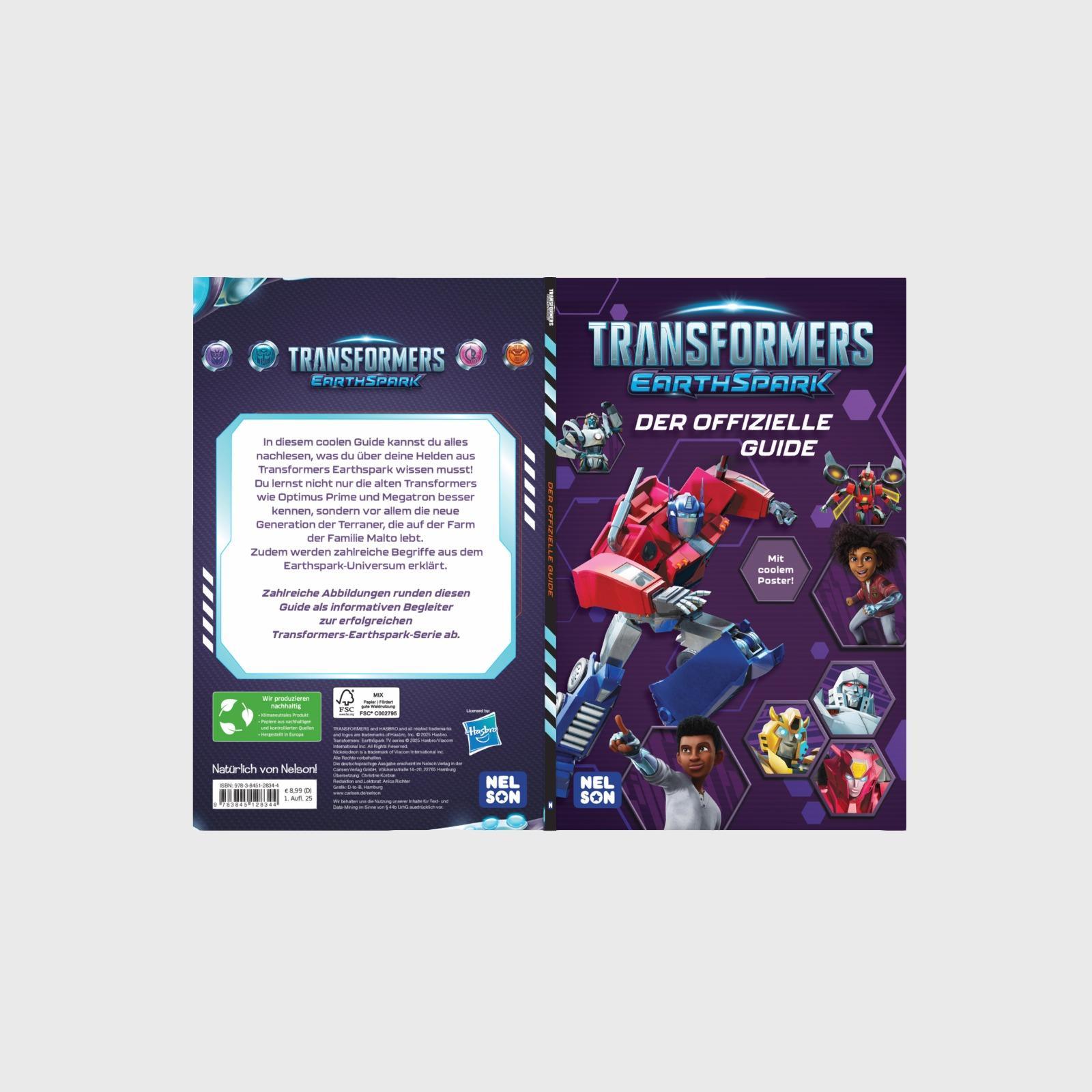 Bild: 9783845128344 | Transformers Earthspark: Der offizielle Guide | Taschenbuch | 112 S.