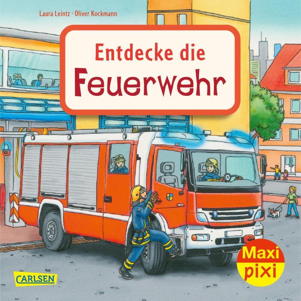 Cover: 9783551033093 | Maxi Pixi 397: Entdecke die Feuerwehr | Miniaturbuch | Laura Leintz