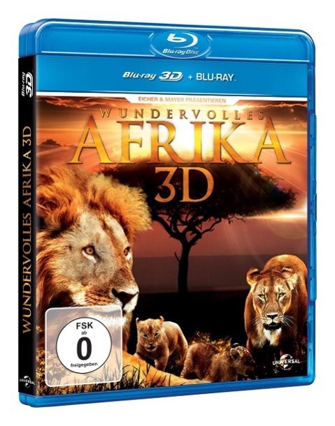 Cover: 5050582934205 | Wundervolles Afrika 3D | Blu-ray 3D + 2D | Blu-ray Disc | Deutsch