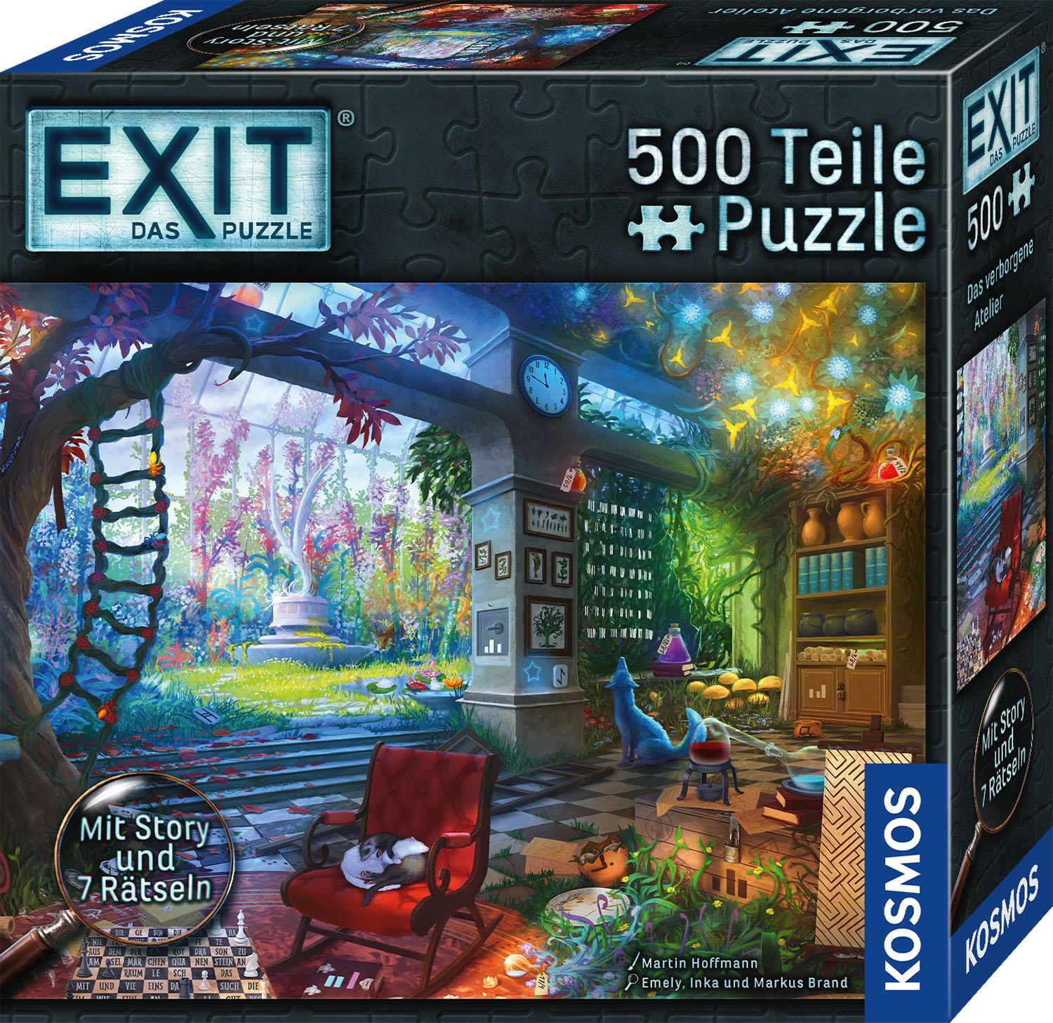 Cover: 4002051683979 | EXIT® - Das Puzzle: Das verborgene Atelier | Spiel | Brand (u. a.)
