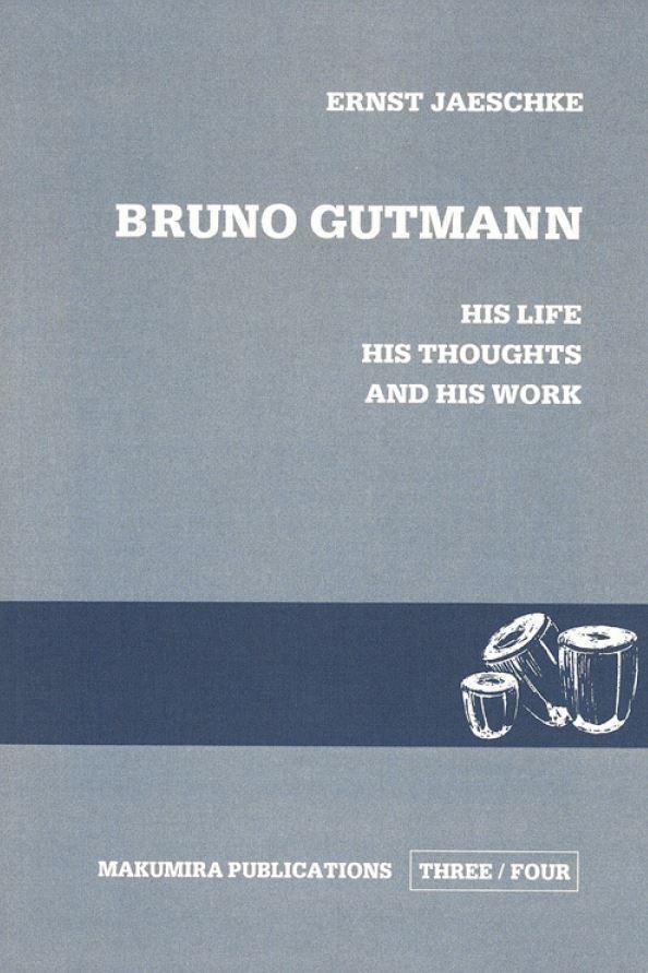 Cover: 9783872142030 | Bruno Gutmann | Ernst Jäschke | Buch | Englisch | 1985