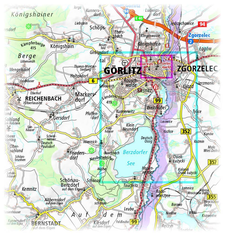Bild: 9783961322602 | Görlitz / Zgorzelec. Stadtplan 1:14 000 | (Land-)Karte | Deutsch
