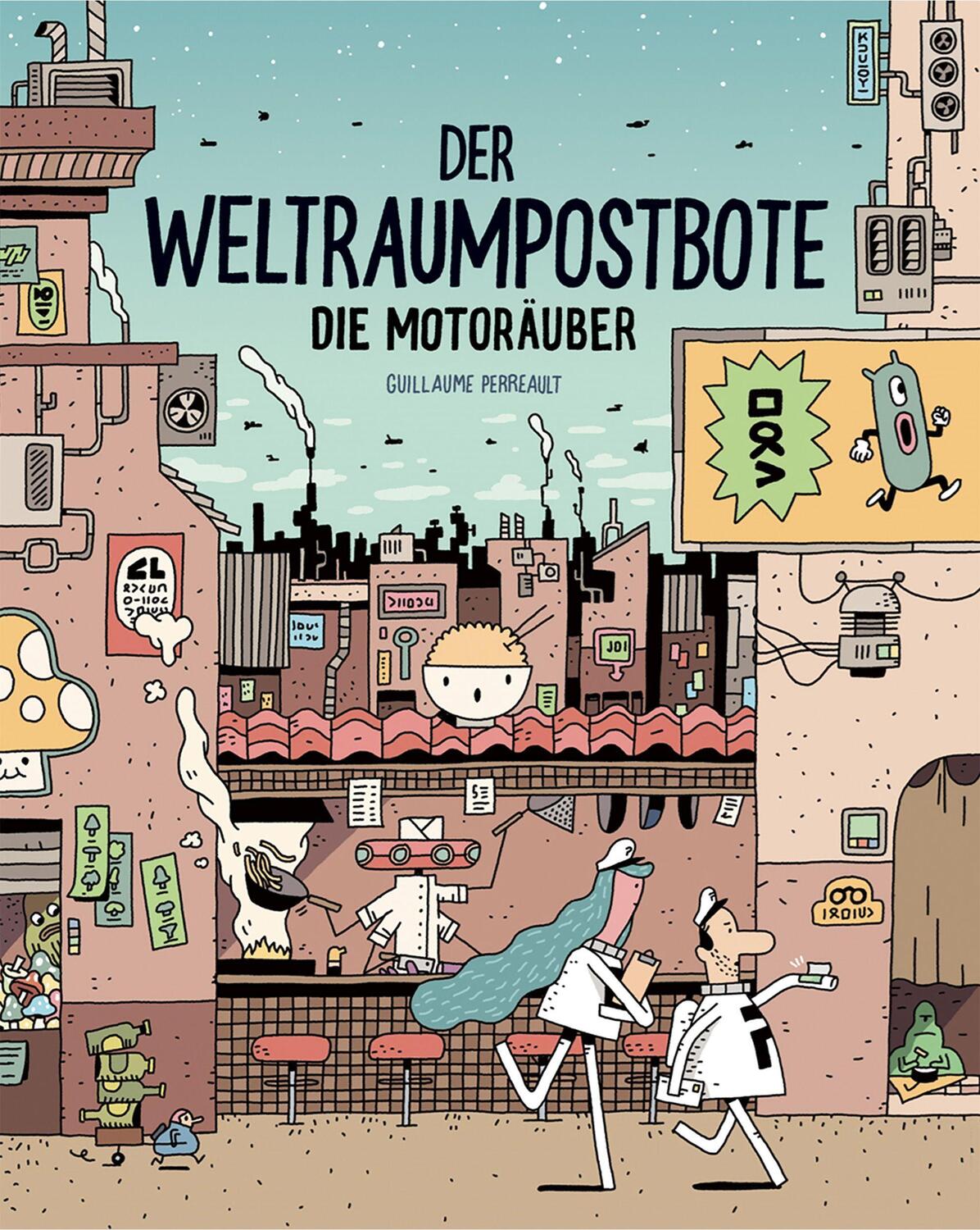 Cover: 9783964510303 | Der Weltraumpostbote | Die Motoräuber | Guillaume Perreault | Buch