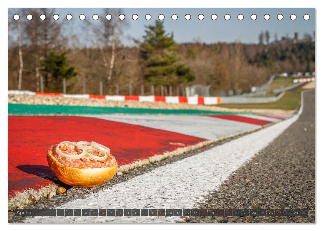 Bild: 9783383894343 | Nürburgring - Mettbrötchenkalender (Tischkalender 2025 DIN A5...