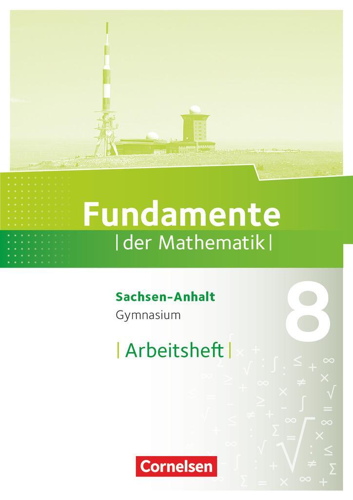 Cover: 9783060093656 | Fundamente der Mathematik 8. Schuljahr - Gymnasium Sachsen-Anhalt -...