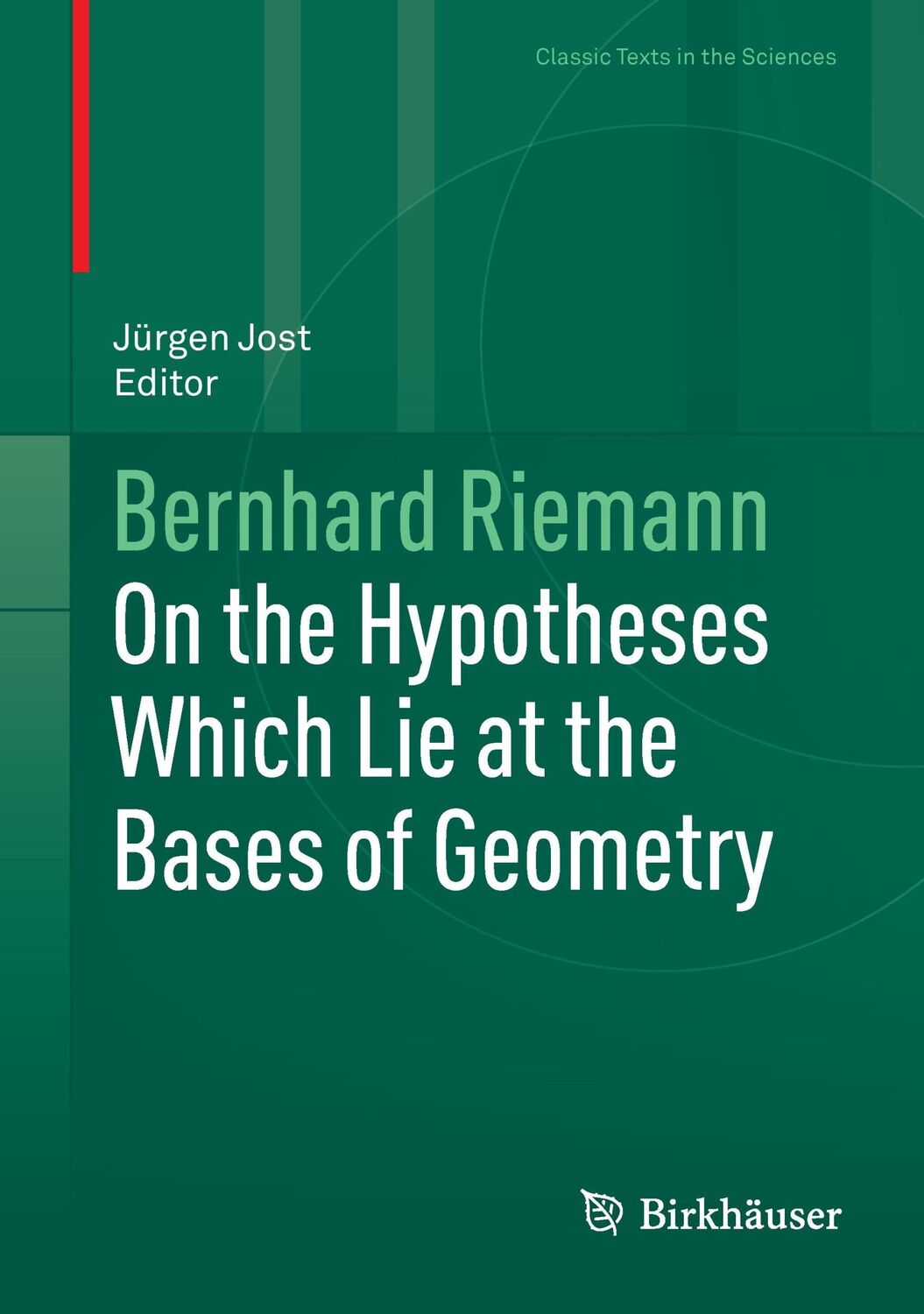 Cover: 9783319260402 | On the Hypotheses Which Lie at the Bases of Geometry | Riemann | Buch