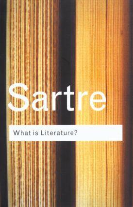 Cover: 9780415254045 | What is Literature? | Jean-Paul Sartre | Taschenbuch | Englisch | 2001