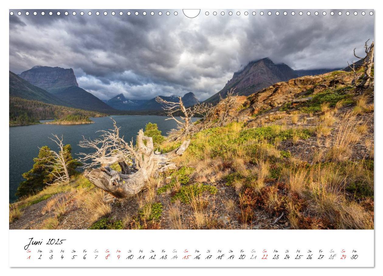 Bild: 9783435665648 | Glacier National Park Montana - USA (Wandkalender 2025 DIN A3...