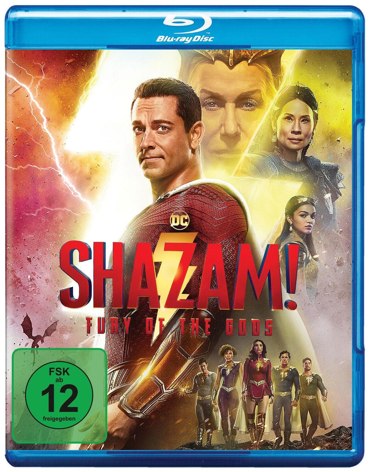 Cover: 5051890333360 | Shazam! Fury of the Gods | David F. Sandberg | Blu-ray Disc | Deutsch