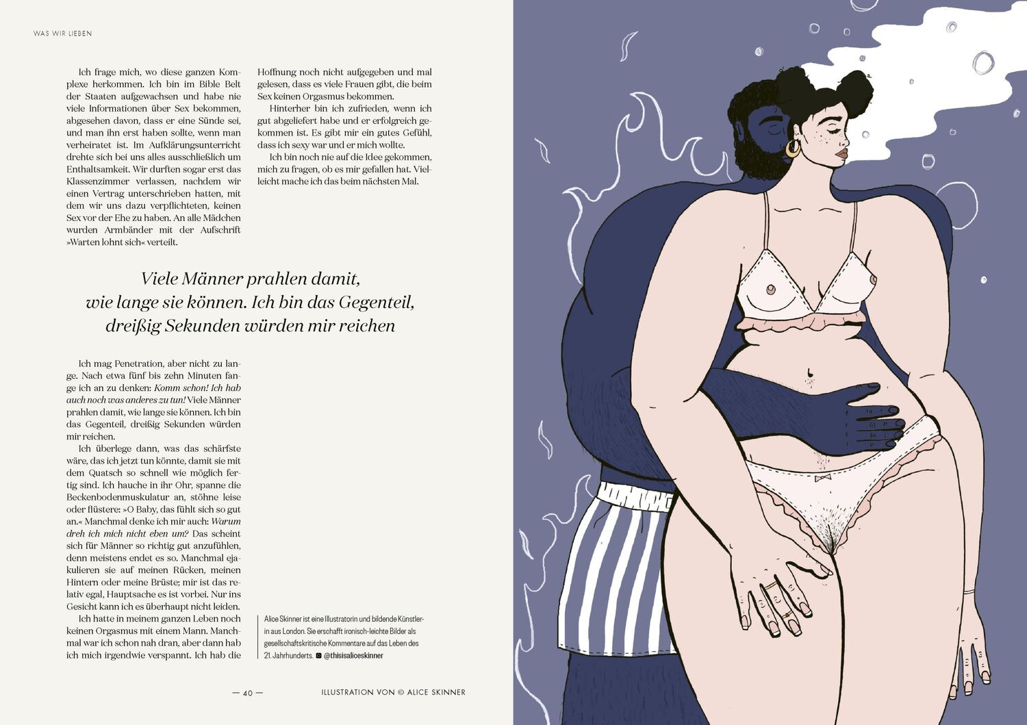 Bild: 9783453273610 | Was wir lieben | Frauen* reden über Sex | Lucy-Anne Holmes | Buch