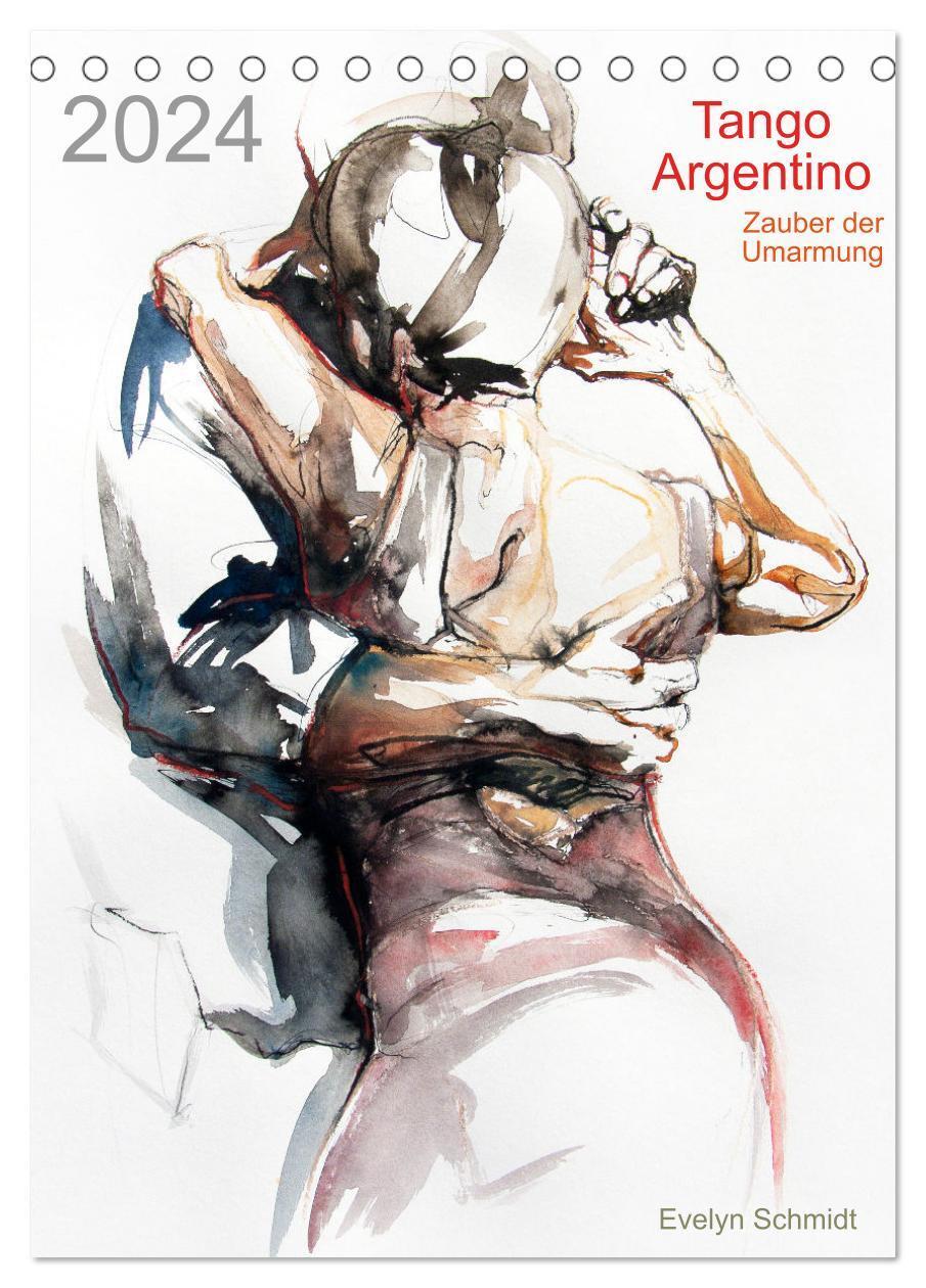Cover: 9783675851498 | Tango Argentino - Zauber der Umarmung (Tischkalender 2024 DIN A5...
