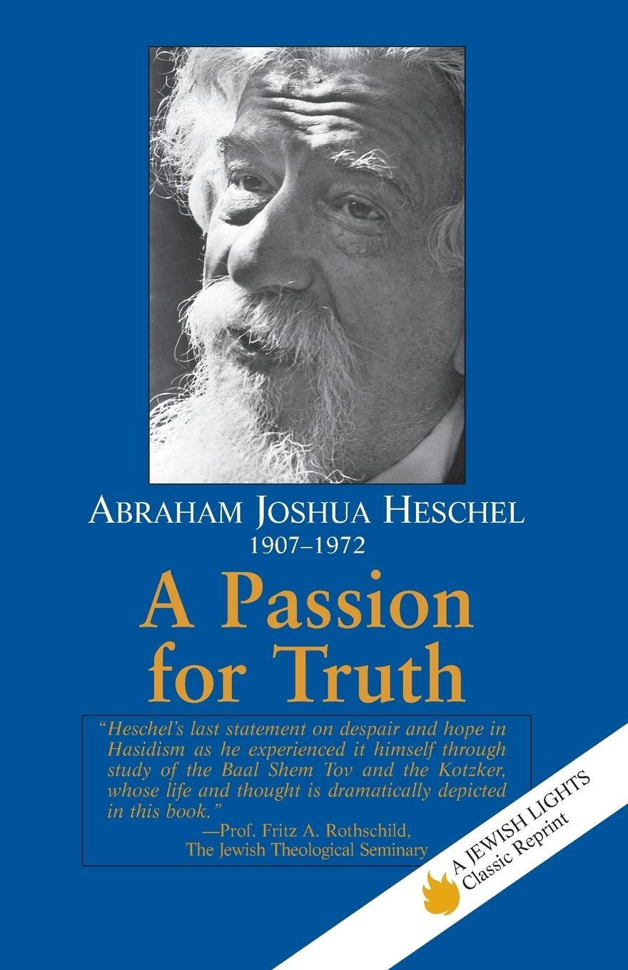 Cover: 9781879045415 | A Passion for Truth | Abraham Joshua Heschel | Taschenbuch | Paperback