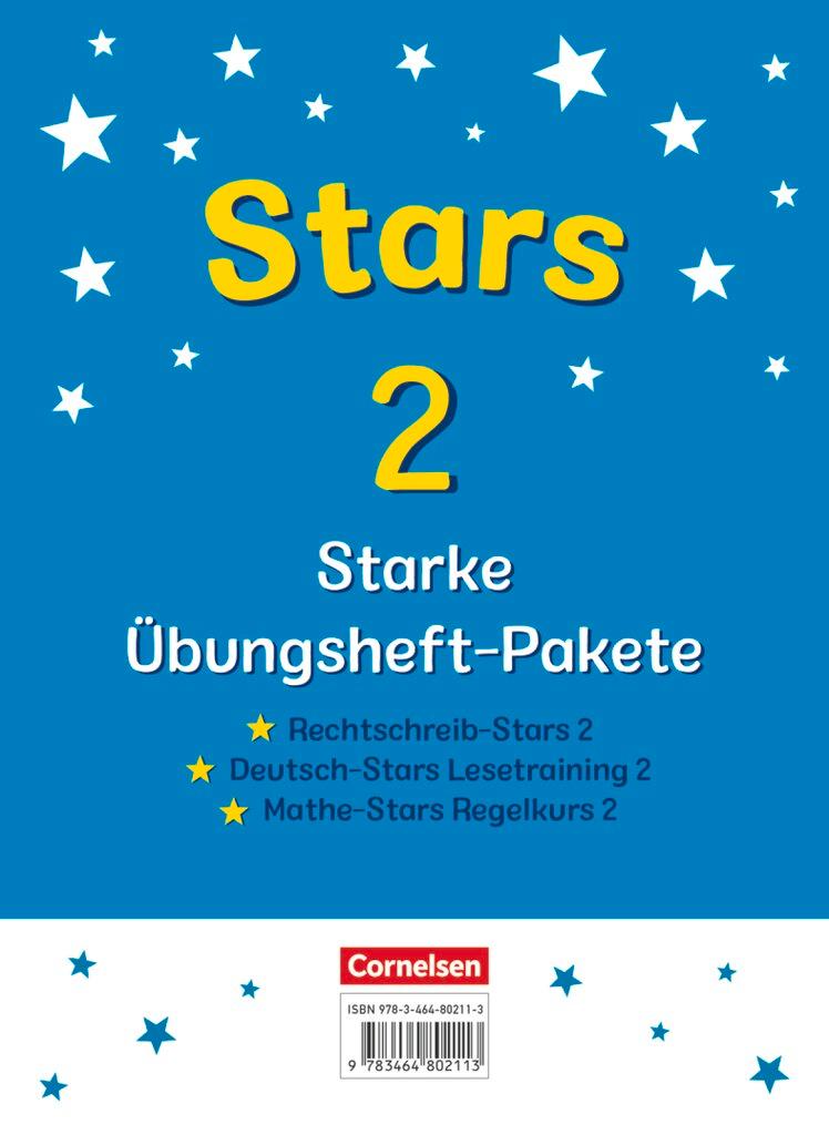 Cover: 9783464802113 | STARS - starke Übungshefte - 2. Schuljahr - Übungshefte im Paket...