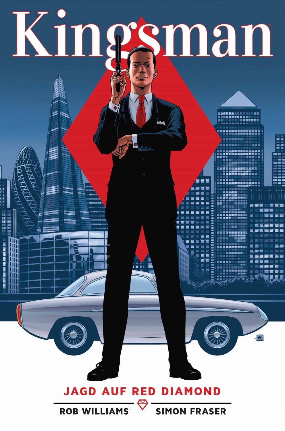 Cover: 9783741614439 | Kingsman - Jagd auf Red Diamond | Rob/Fraser, Simon Williams | Buch