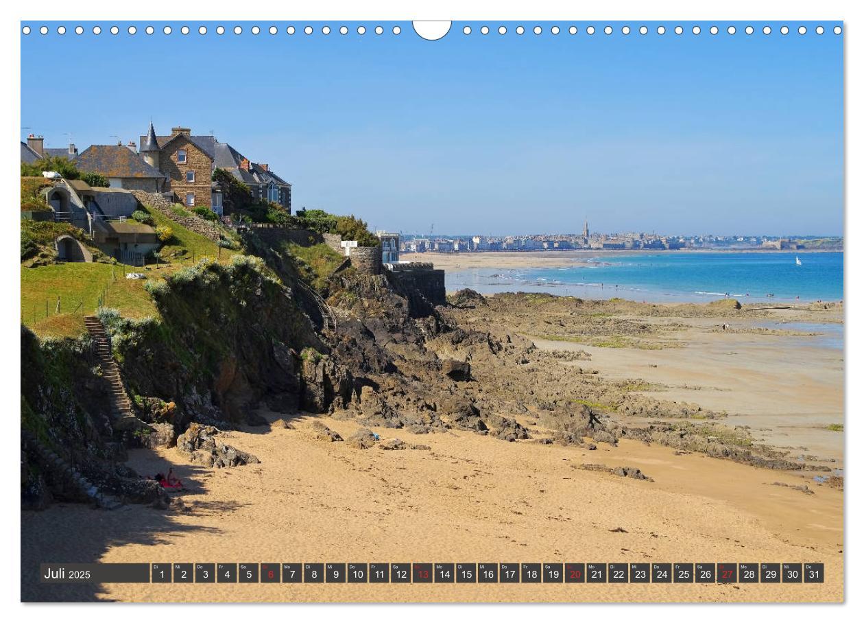 Bild: 9783435345083 | Saint Malo - Stadt der Korsaren (Wandkalender 2025 DIN A3 quer),...