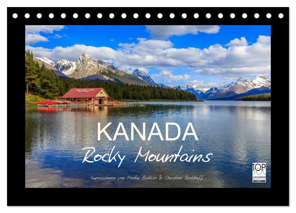 Cover: 9783675901766 | KANADA - Rocky Mountains (Tischkalender 2024 DIN A5 quer), CALVENDO...