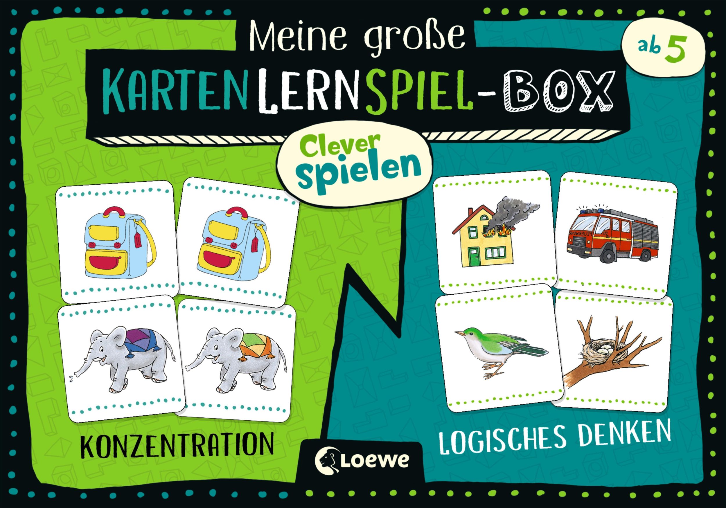 Cover: 9783743208186 | Clever spielen - Meine große KartenLernSpiel-Box -...