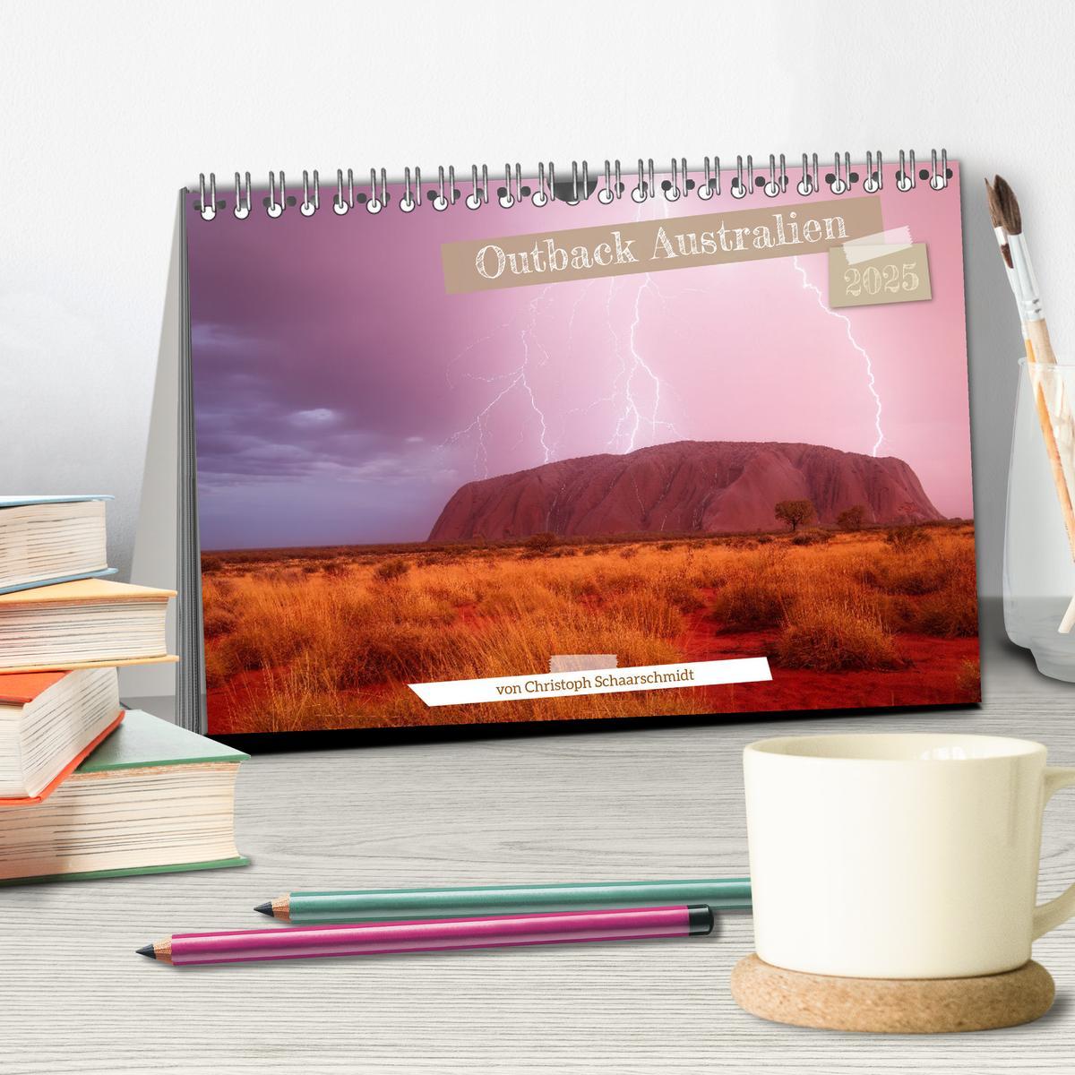 Bild: 9783383862120 | Outback Australien (Tischkalender 2025 DIN A5 quer), CALVENDO...