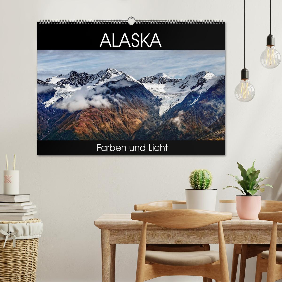 Bild: 9783435348039 | Alaska - Farben und Licht (Wandkalender 2025 DIN A2 quer), CALVENDO...