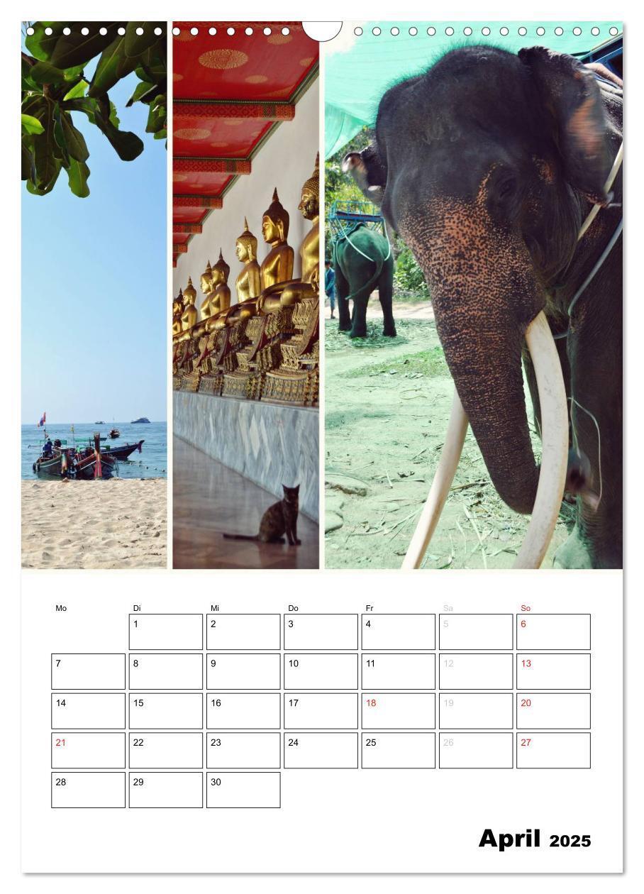 Bild: 9783457054178 | Das bunte Leben in Thailand (Wandkalender 2025 DIN A3 hoch),...