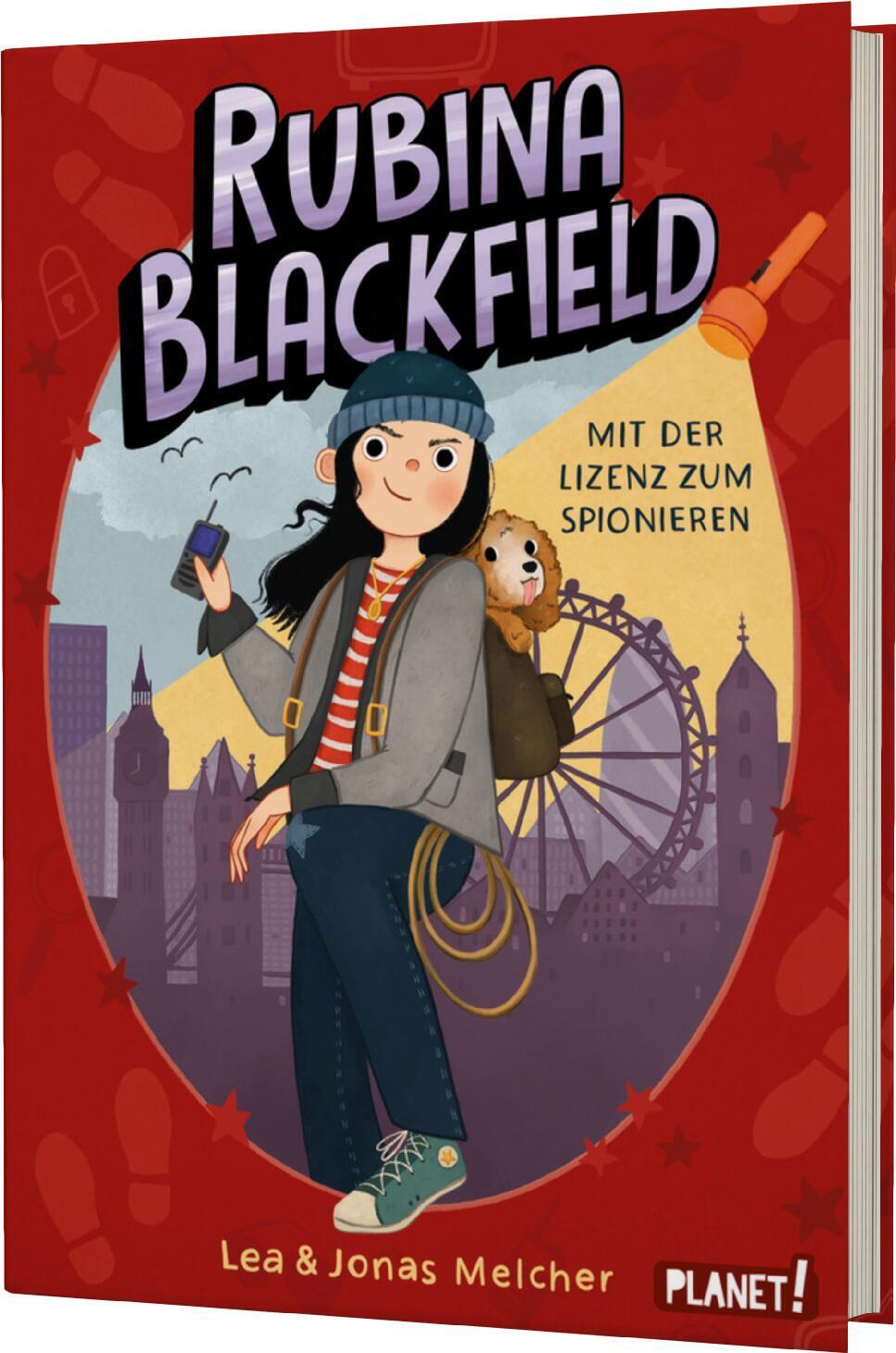 Cover: 9783522507776 | Rubina Blackfield 1: Mit der Lizenz zum Spionieren | Melcher (u. a.)