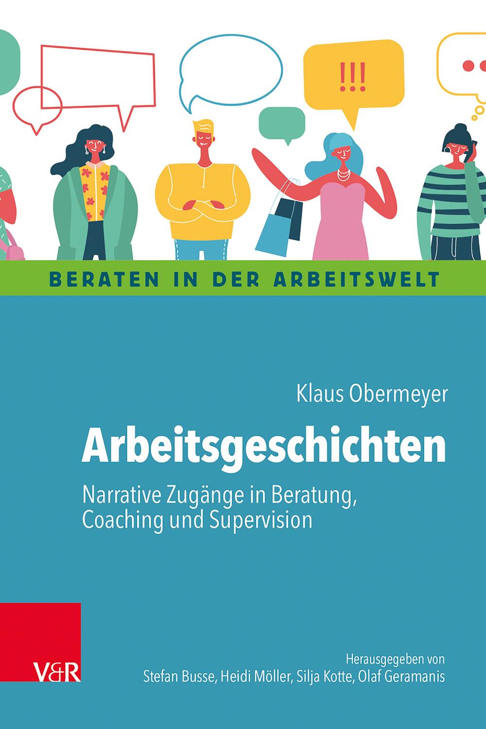 Cover: 9783525408124 | Arbeitsgeschichten | Klaus Obermeyer | Taschenbuch | kartoniert | 2023