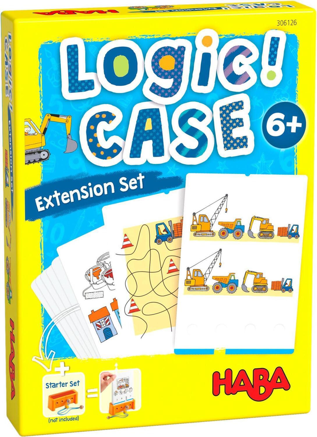 Cover: 4010168256337 | LogiCASE Extension Set - Baustelle | Spiel | Deutsch | 2021 | HABA