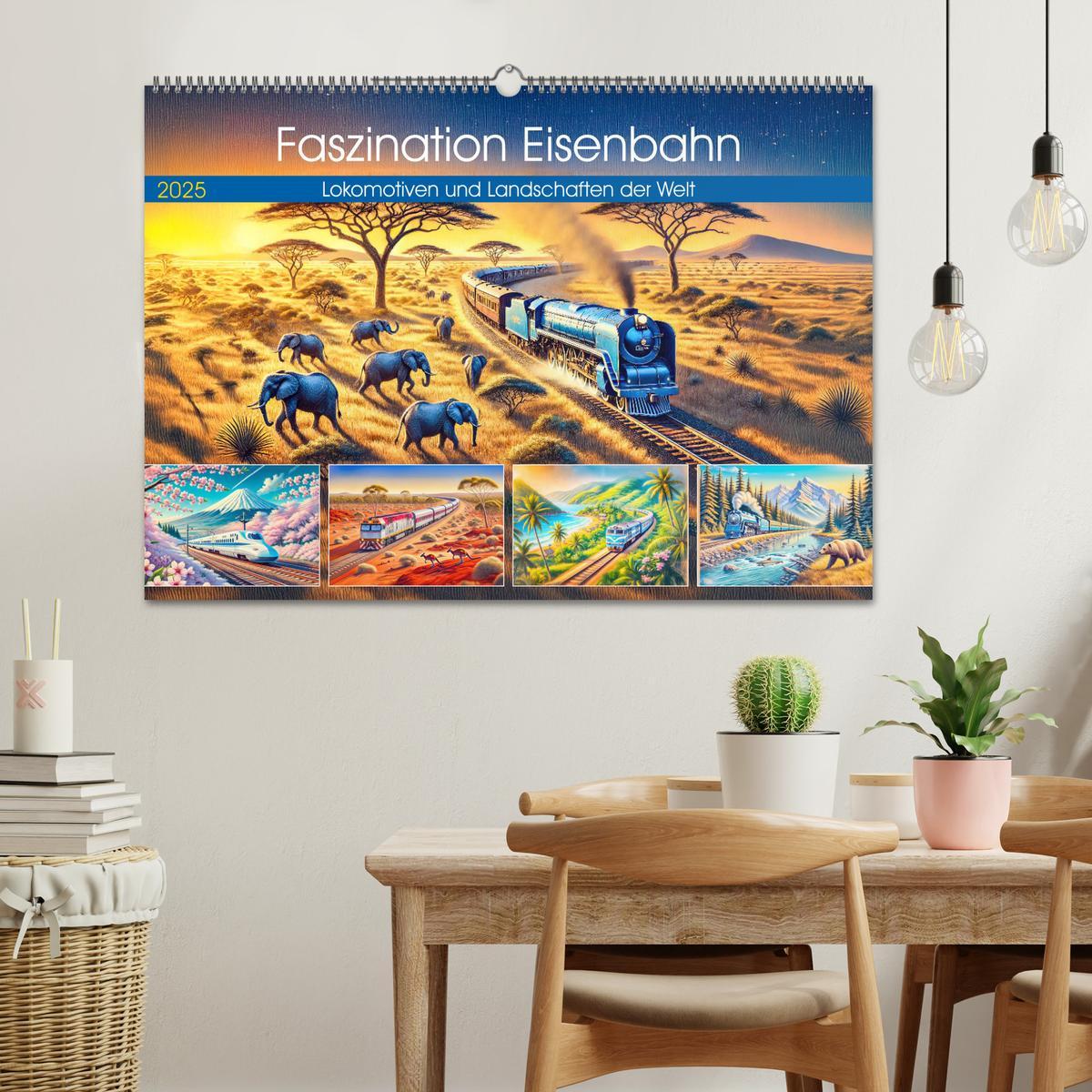 Bild: 9783457228937 | Faszination Eisenbahn - Lokomotiven und Landschaften der Welt...