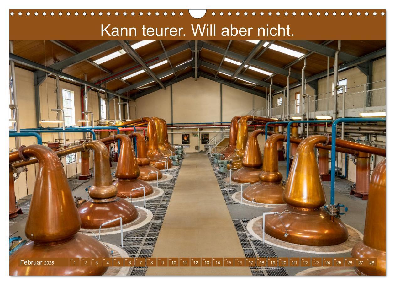 Bild: 9783457212349 | Witzige Whisky-Werbeslogans (Wandkalender 2025 DIN A3 quer),...