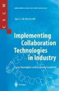 Cover: 9781852334185 | Implementing Collaboration Technologies in Industry | Munkvold | Buch