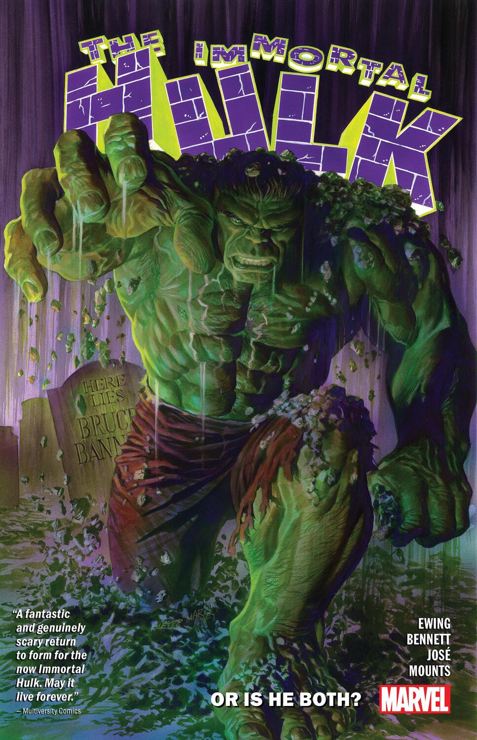 Cover: 9781302912550 | Immortal Hulk Vol. 1 | Or Is He Both? | Taschenbuch | Englisch | 2018